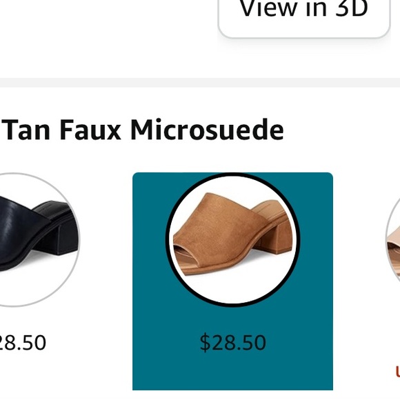 NEW!! Amazon Essentials Women's Block Heel Mule - size 9 - Picture 9 of 9